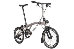 Brompton T Line 4-Speed - Blasted Titanium - view 3