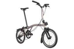 Brompton T Line 4-Speed - Blasted Titanium - view 2